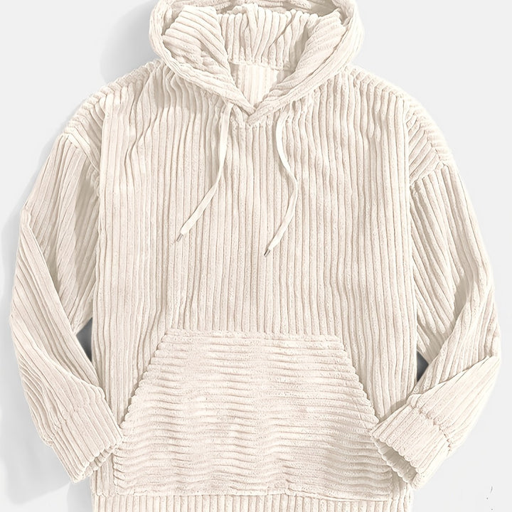 Callan | Relaxed Ribbed Hoodie