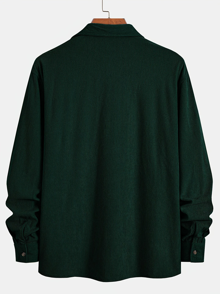 Bryce | Ribbed Textured Overshirt