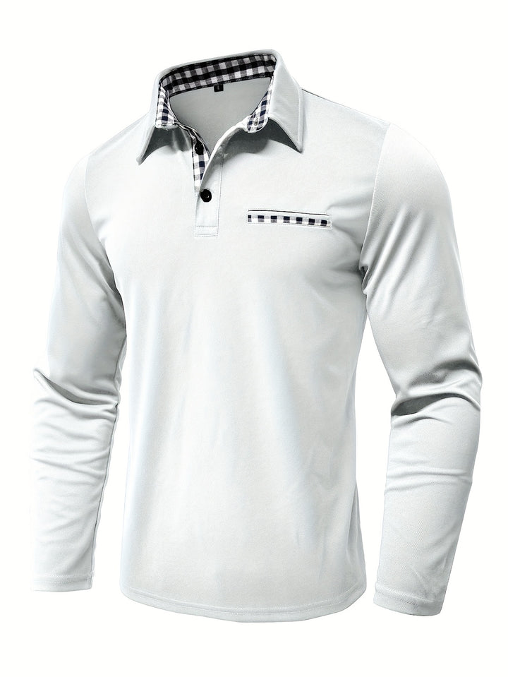 Colton | Refined Long-Sleeve Polo Shirt