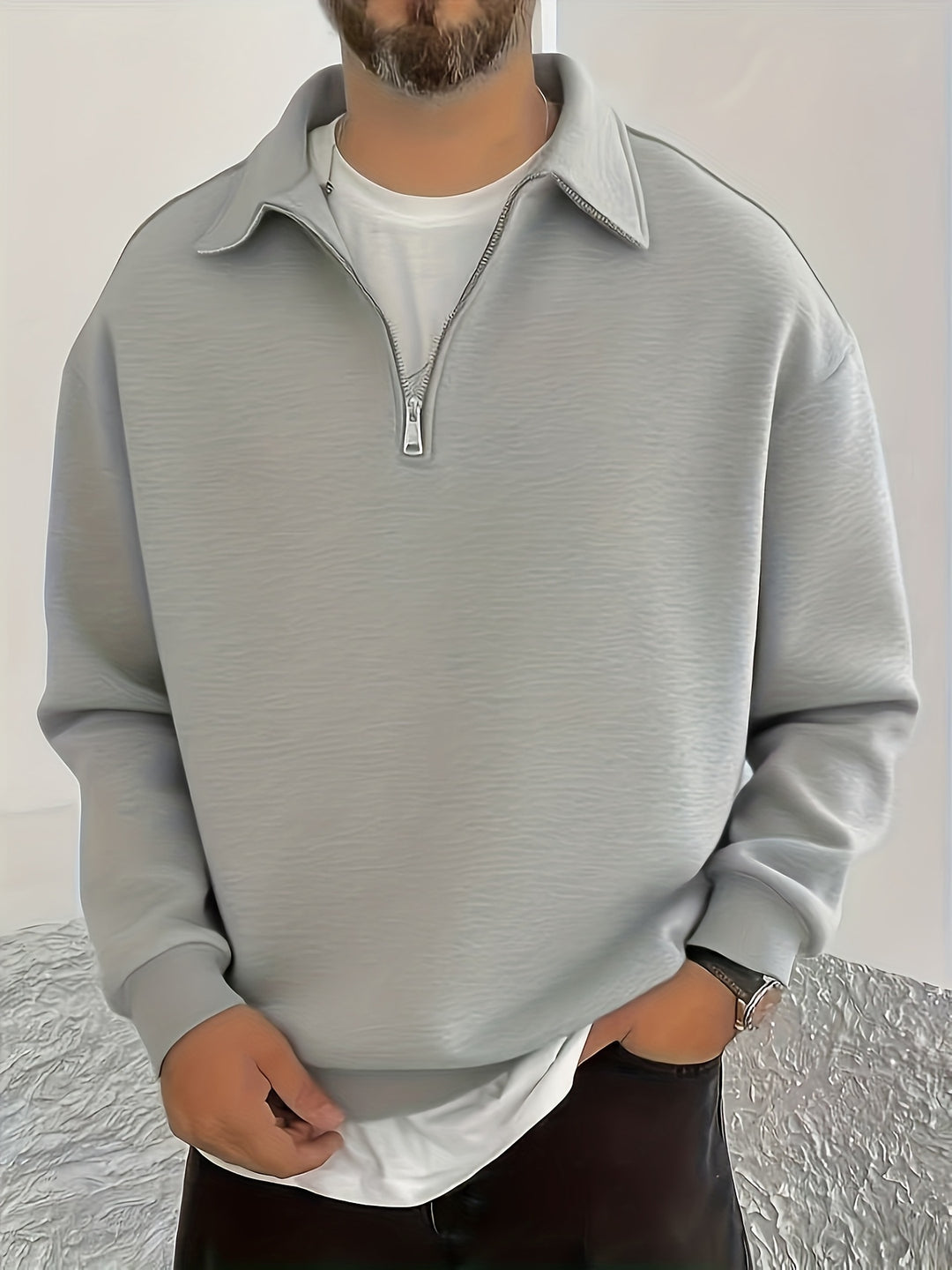 Chester | Relaxed Half-Zip Sweatshirt