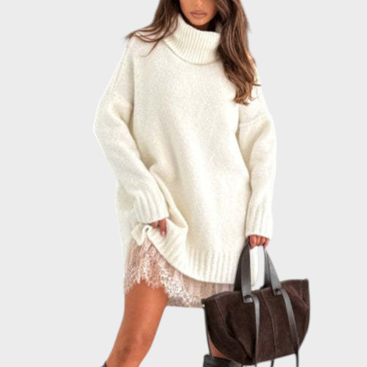 Brooke | Cozy Turtleneck Sweater Dress