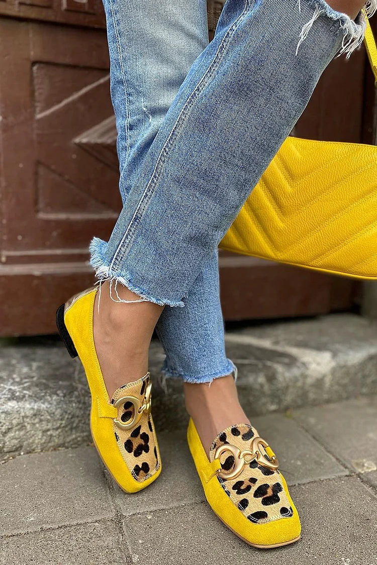 Corinna | Statement Animal-Print Loafers
