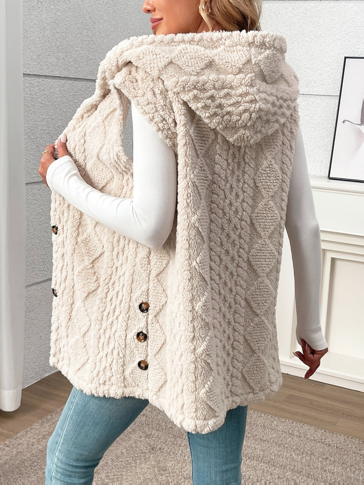 Hazel | Cozy Hooded Vest