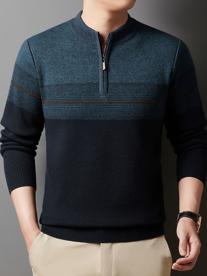 Barrett | Refined Quarter-Zip Sweater