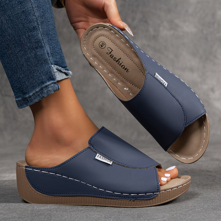 Emmeline | Cushioned Arch-Support Wedge Sandals