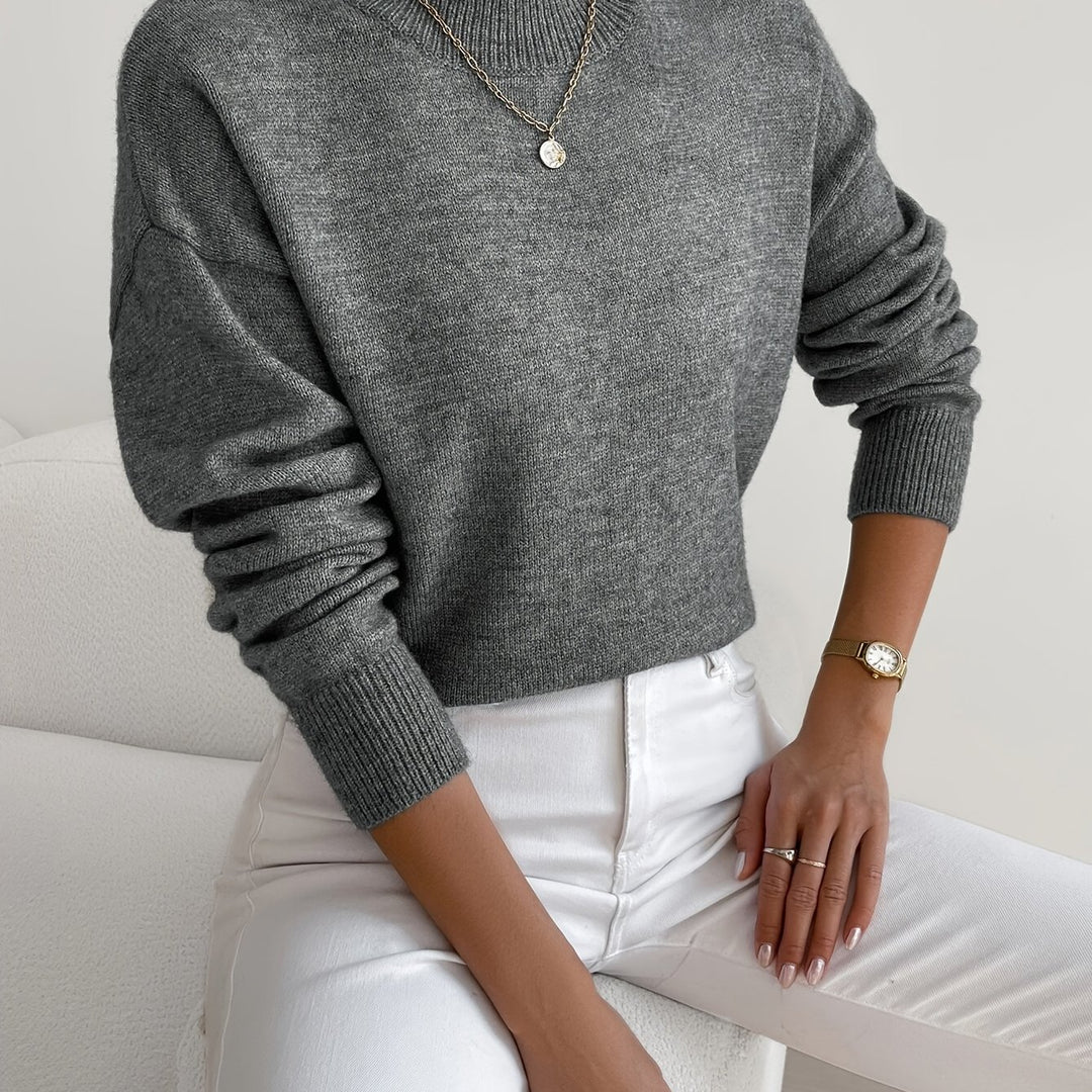 Juniper | Relaxed Mock Neck Sweater