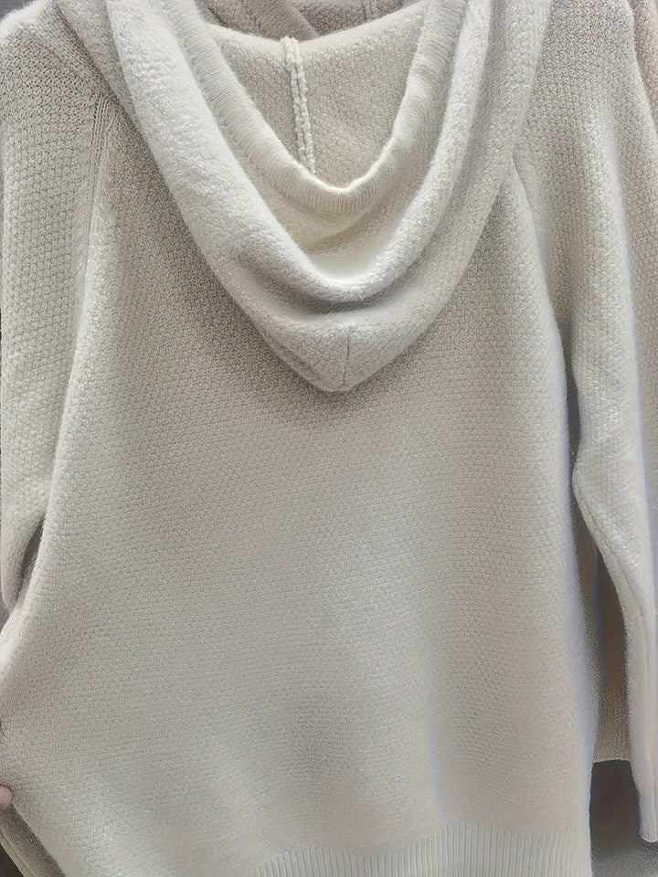 Everly | Hooded Zip-Front Cardigan