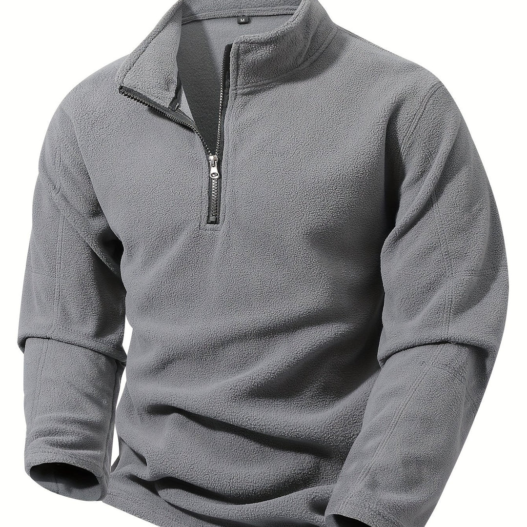 Garrett | Quarter-Zip Stand Collar Pullover