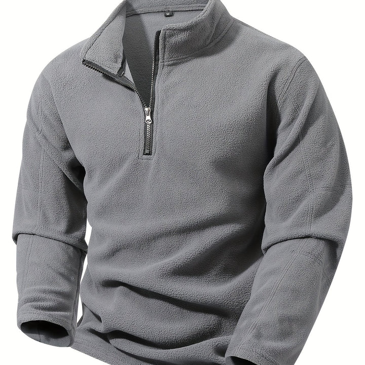 Garrett | Quarter-Zip Stand Collar Pullover