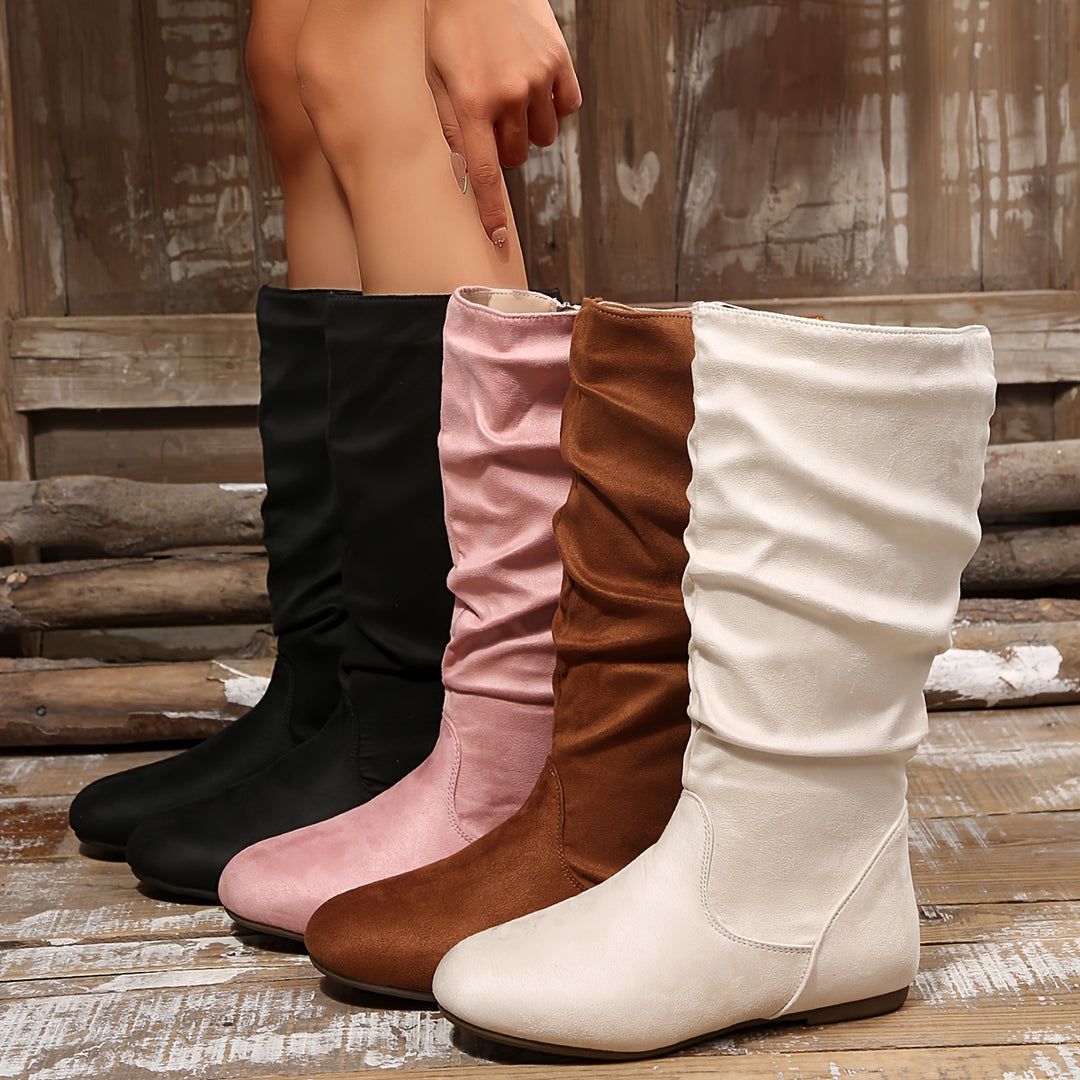 Rosalie | Slouch Mid-Calf Boots