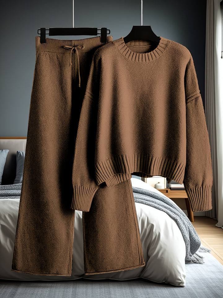 Rosanna | Relaxed Textured Two-Piece Set