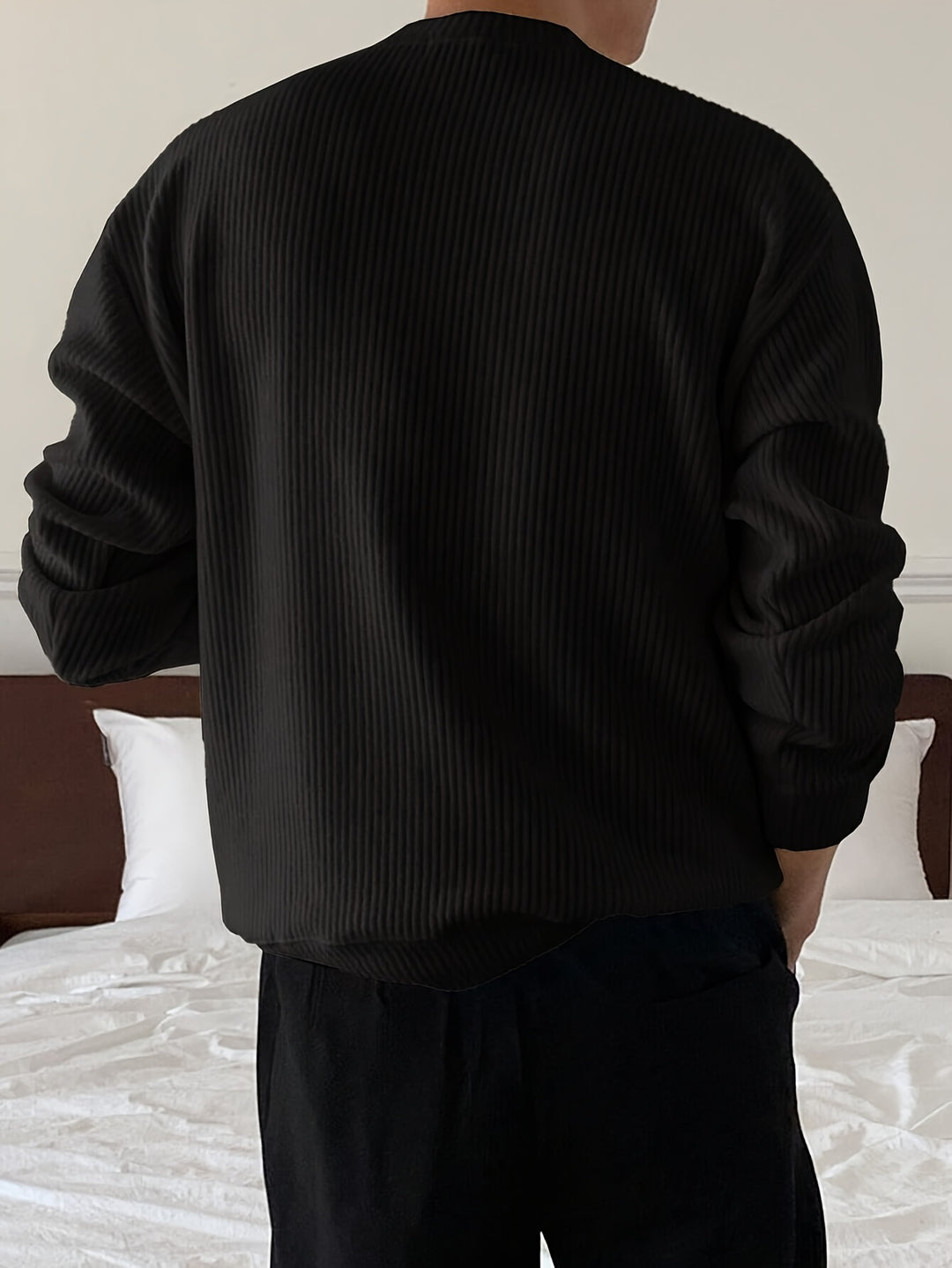 Rupert | Ribbed Crew Neck Sweater