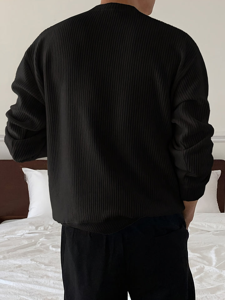 Rupert | Ribbed Crew Neck Sweater