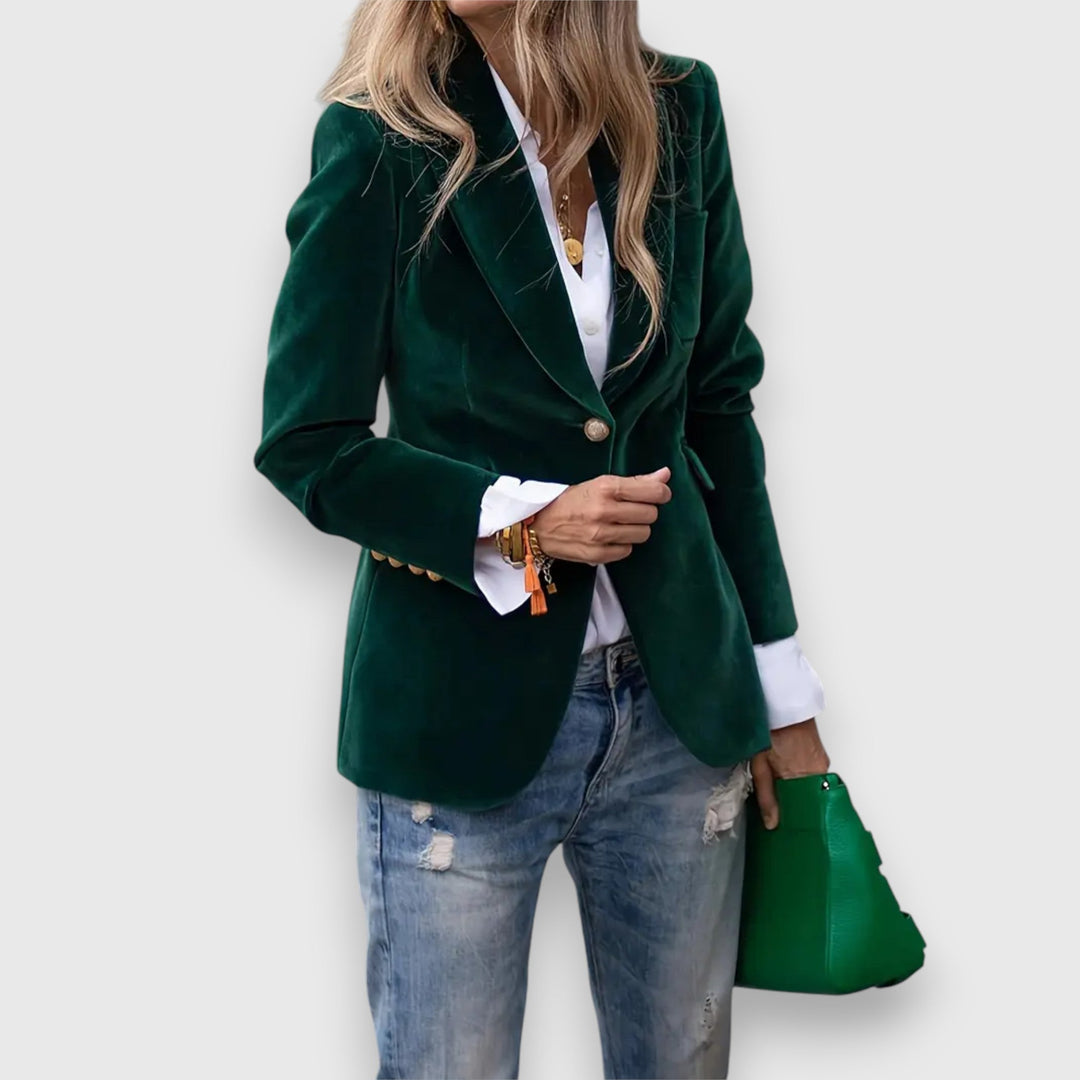 Veronica | Tailored Single-Button Blazer