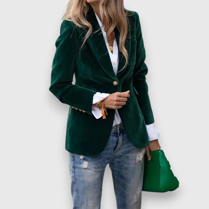 Veronica | Tailored Single-Button Blazer