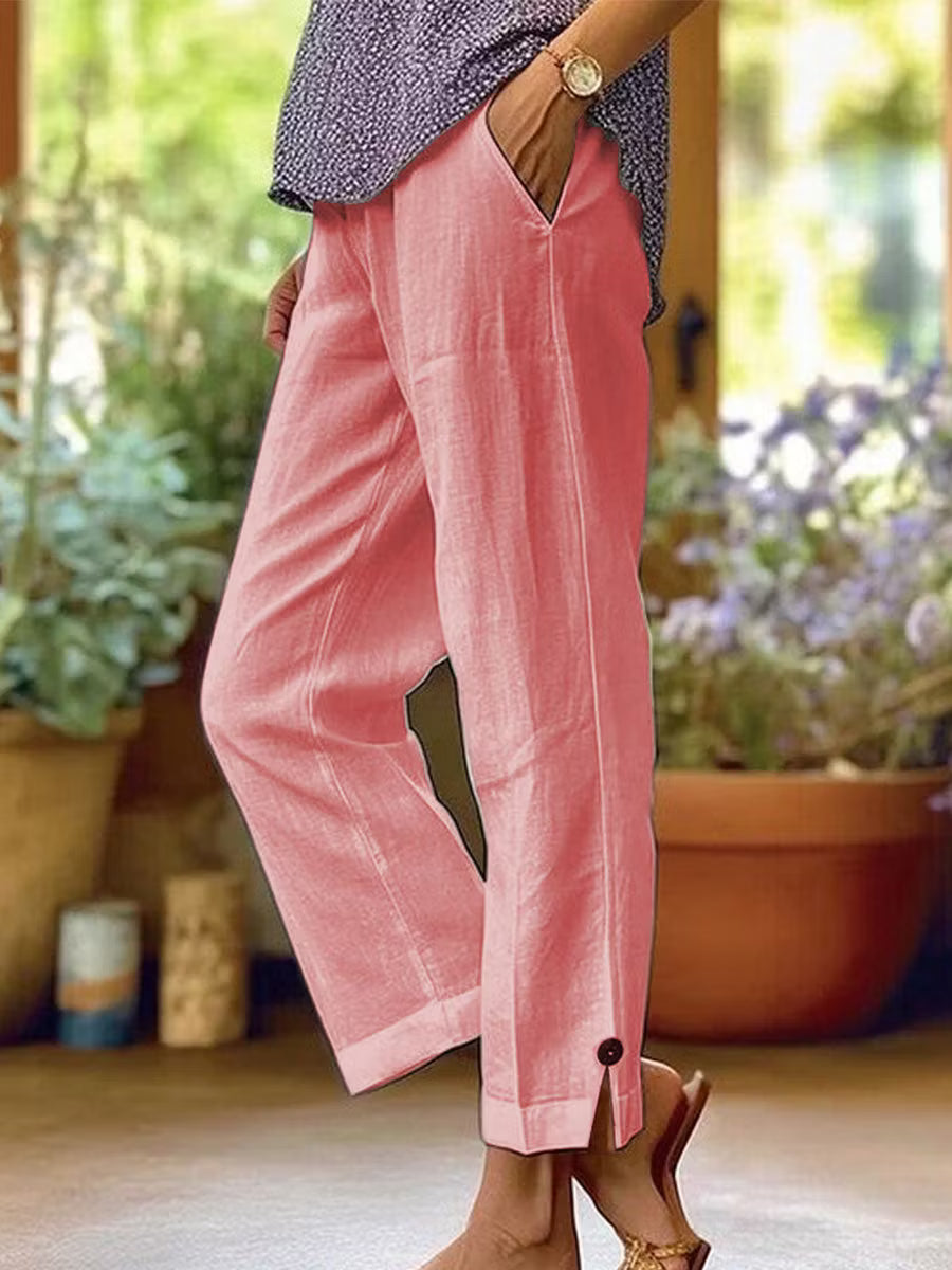 Loretta | Tailored Straight Trousers
