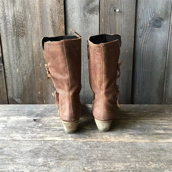 Pippa | Timeless Mid-Calf Heeled Boots