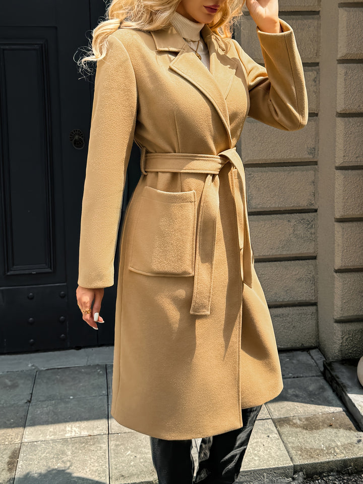 Lydia | Belted Longline Coat