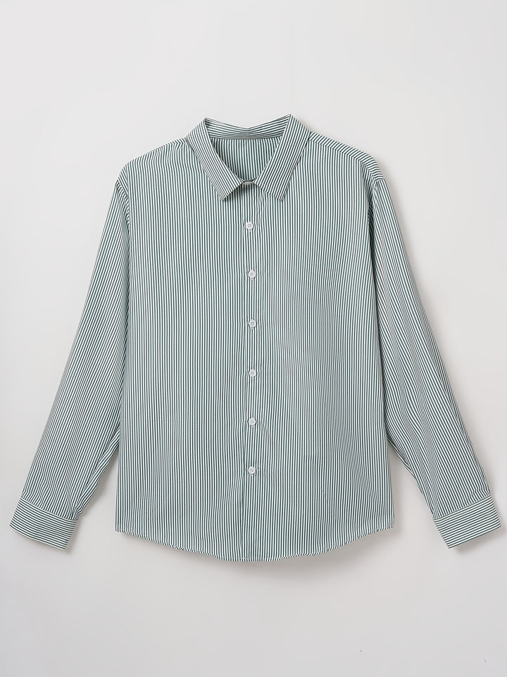 Colton | Men's Striped Long Sleeve Shirt
