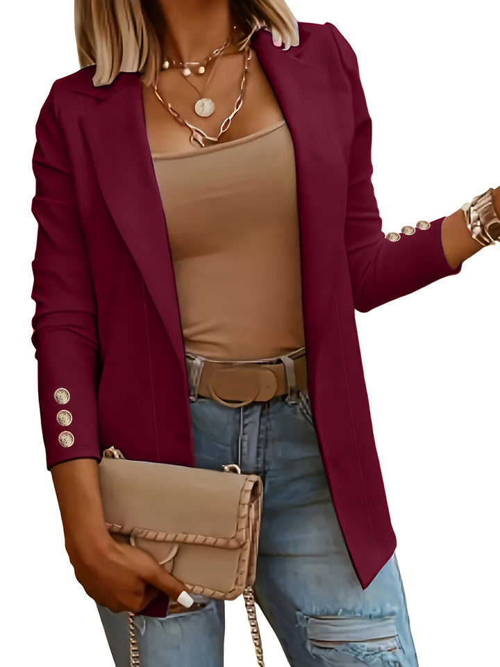 Margaret | Tailored Open-Front Blazer