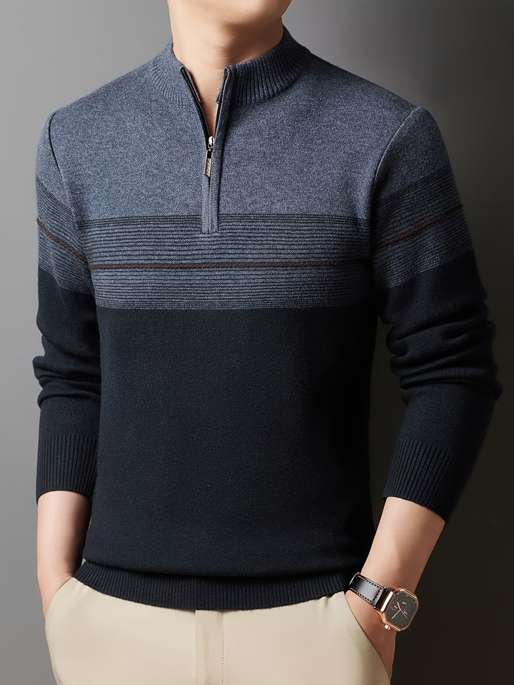Barrett | Refined Quarter-Zip Sweater