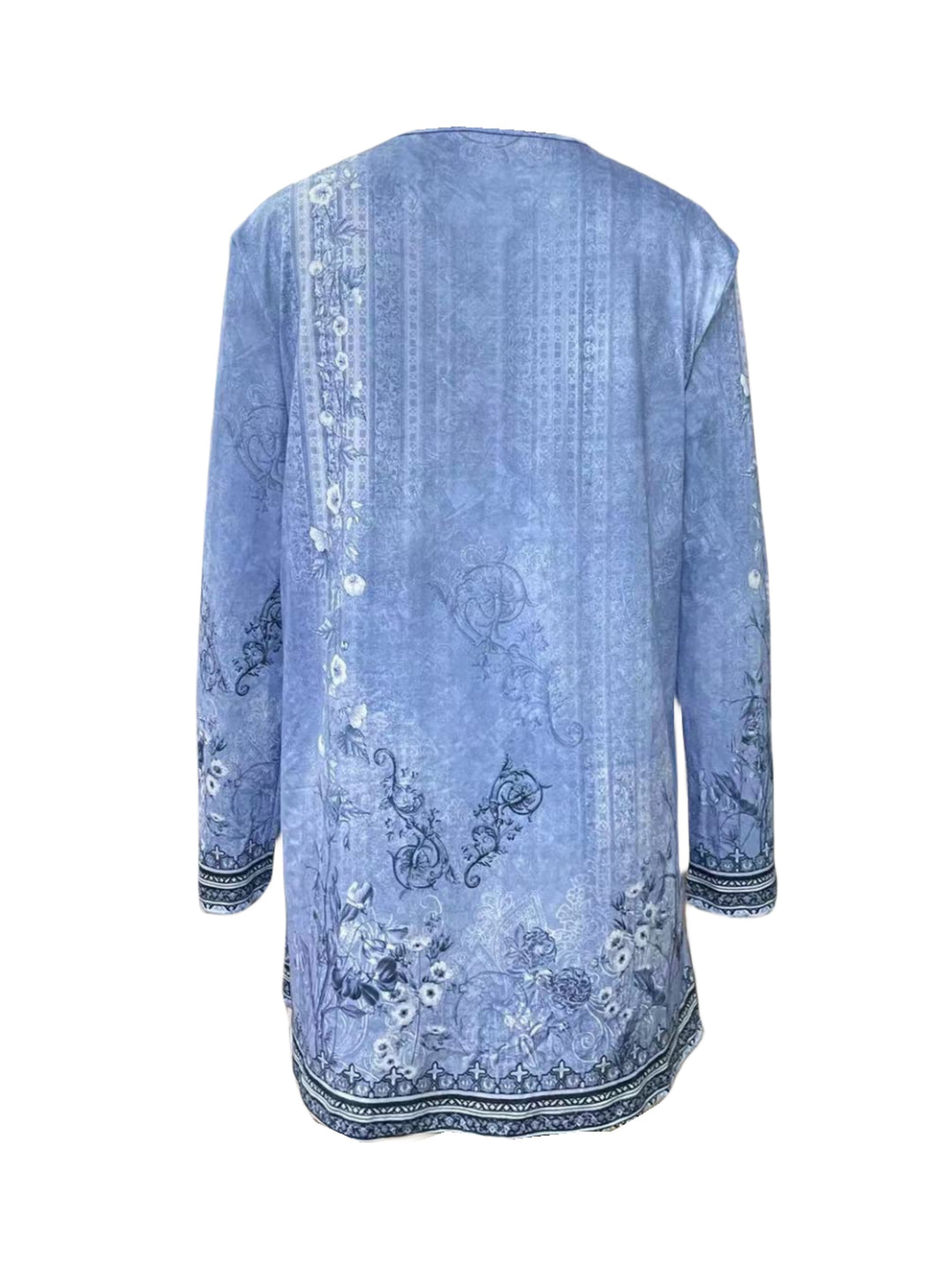 Adelaide | Botanical Open-Front Cardigan