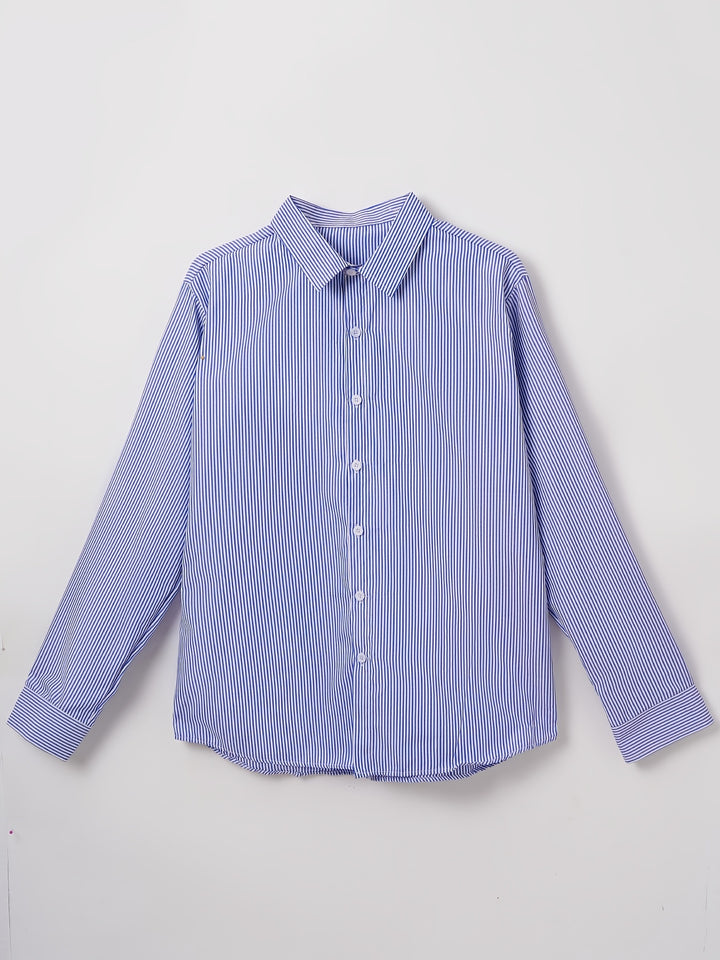 Colton | Men's Striped Long Sleeve Shirt
