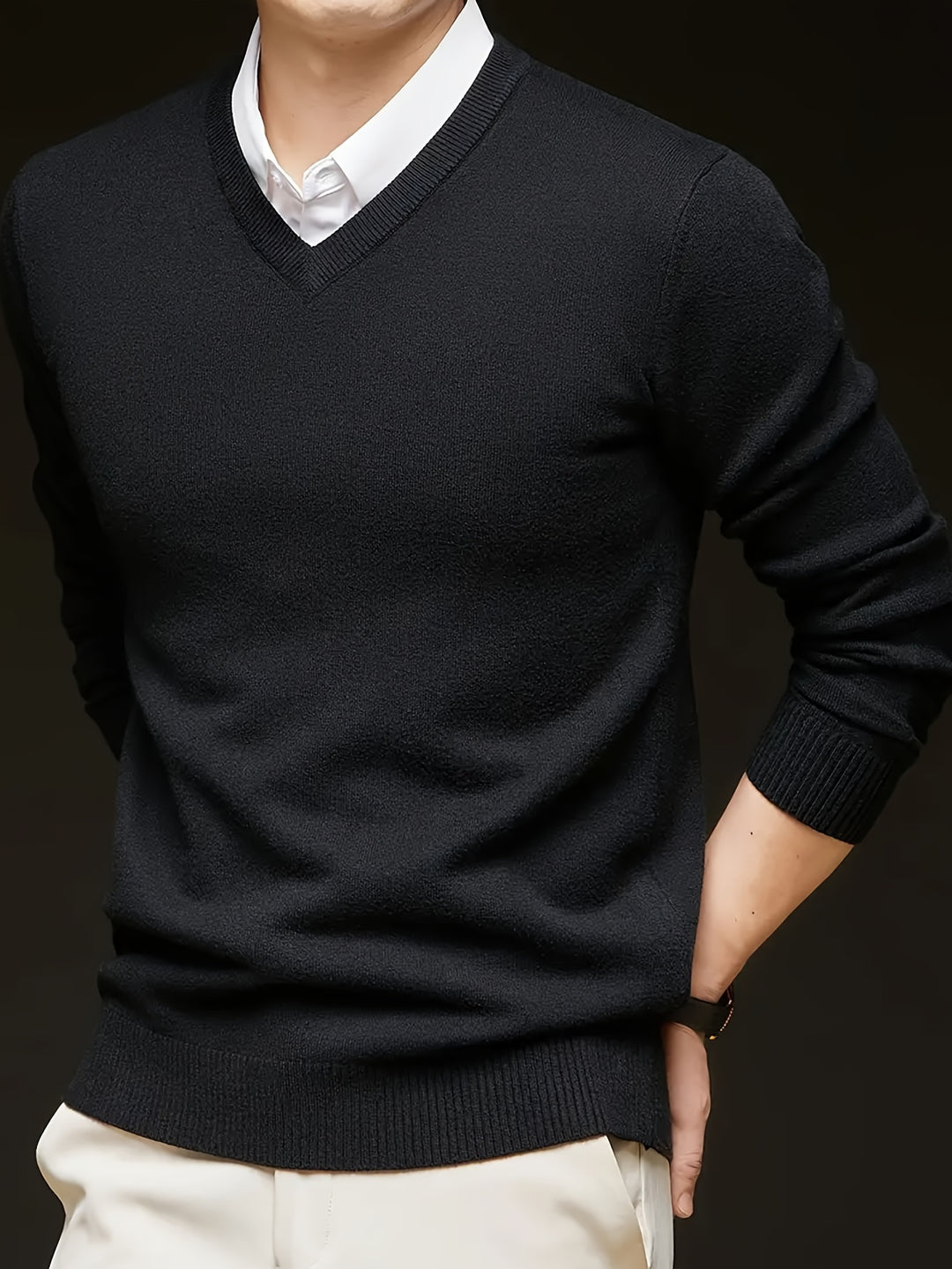 Theodore | Refined V-Neck Sweater