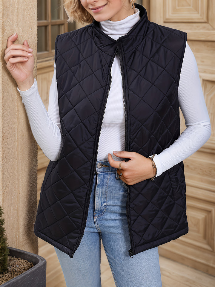 Bellamy | Quilted Longline Vest