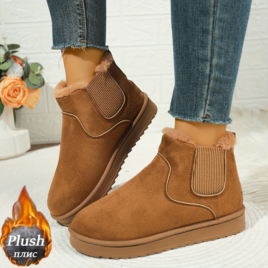 Bellamy | Cozy Platform Ankle Boots