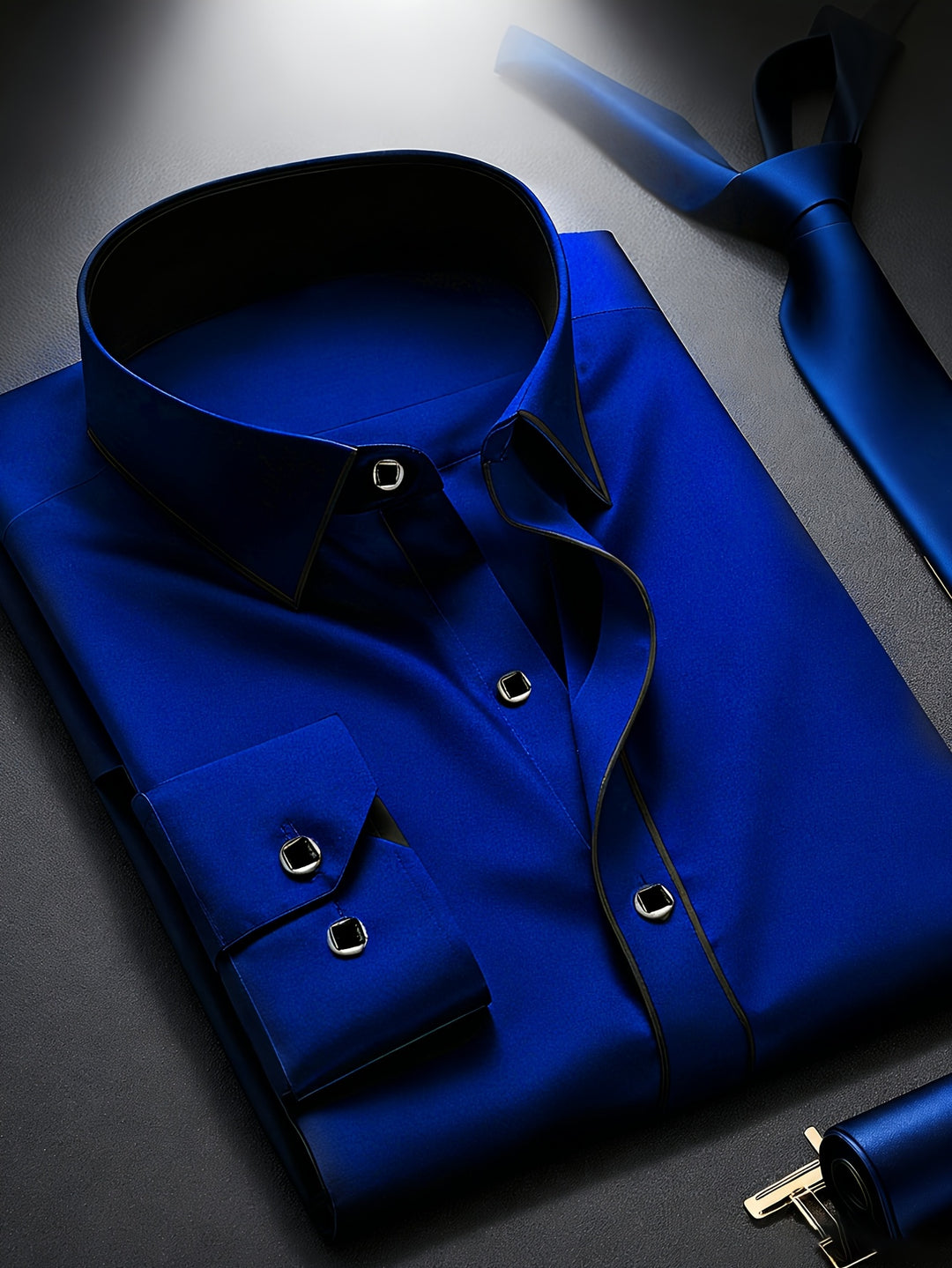 Vance | Men's Slim Fit Long Sleeve Dress Shirt
