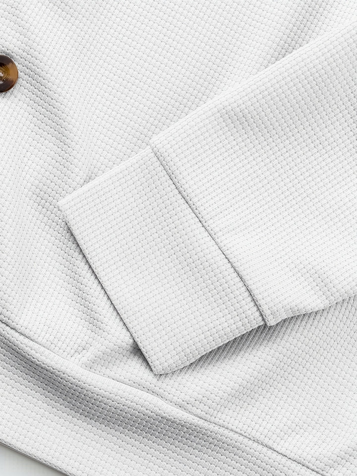Sterling | Textured Button-Up Jacket