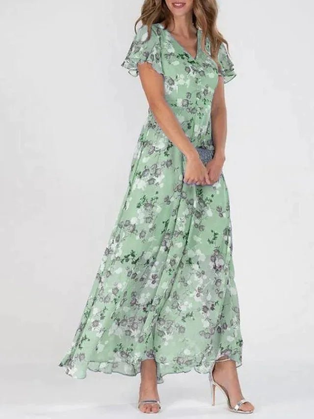 Susanna | Flowing Floral Maxi Dress