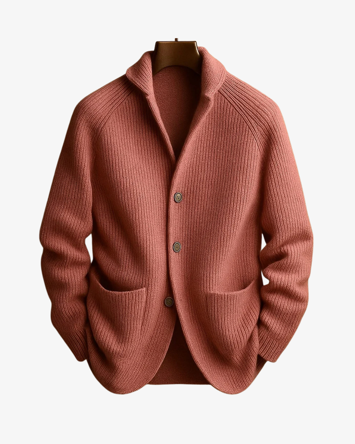 Sebastian | Tailored Button-Front Cardigan