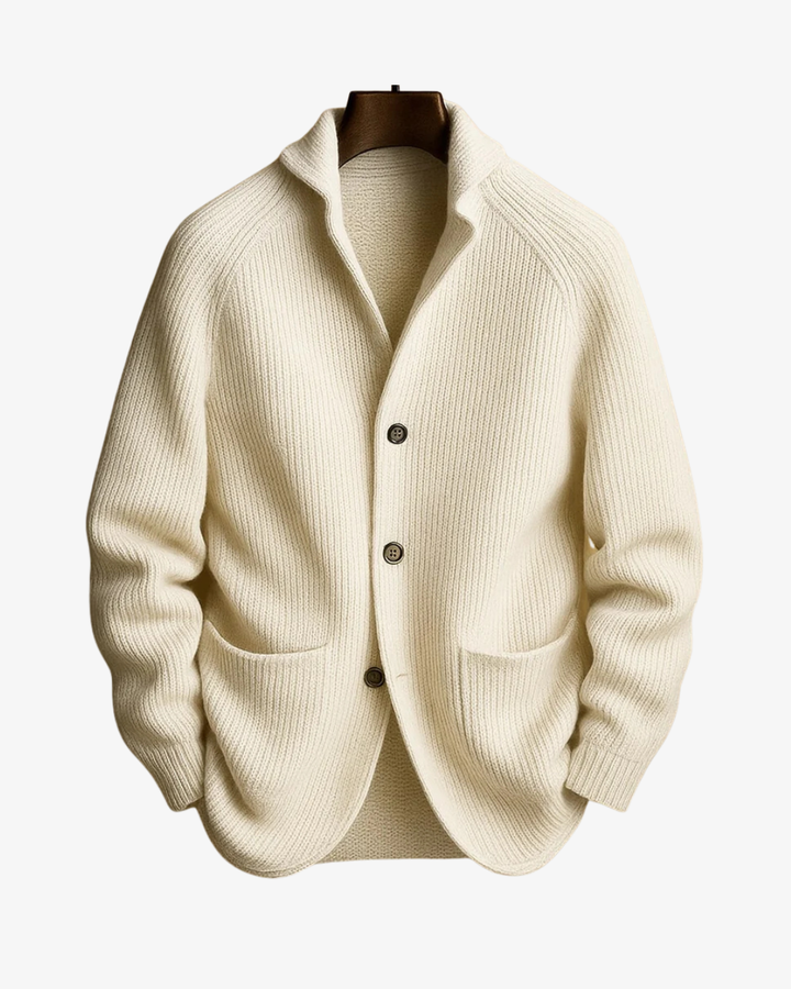 Sebastian | Tailored Button-Front Cardigan