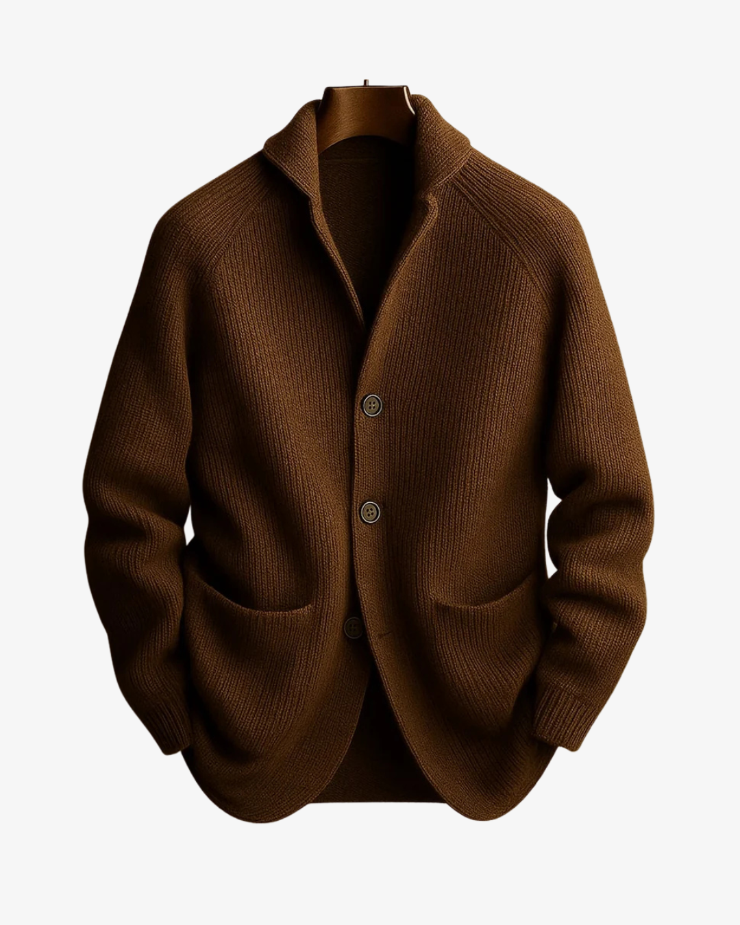 Sebastian | Tailored Button-Front Cardigan