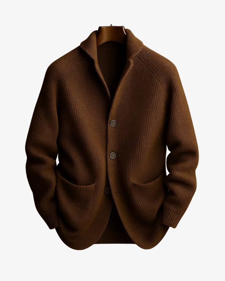 Sebastian | Tailored Button-Front Cardigan