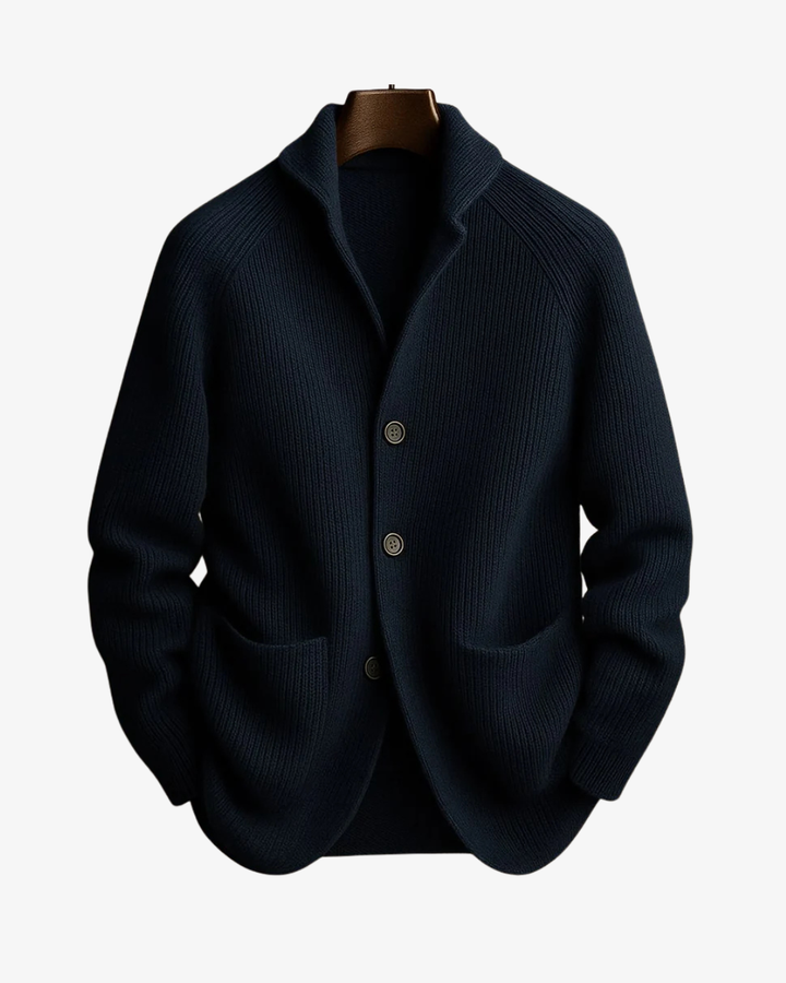 Sebastian | Tailored Button-Front Cardigan