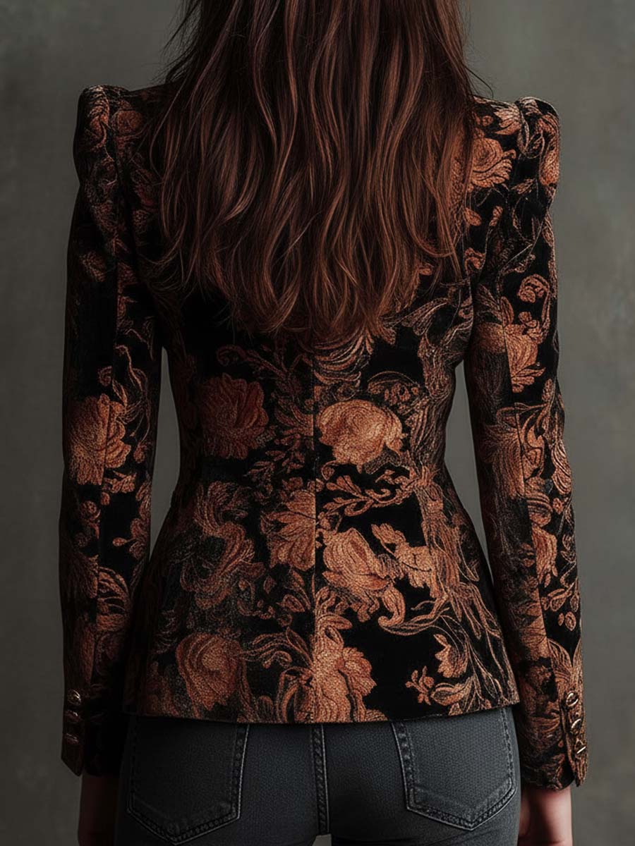 Rhiannon | Floral Tailored Blazer