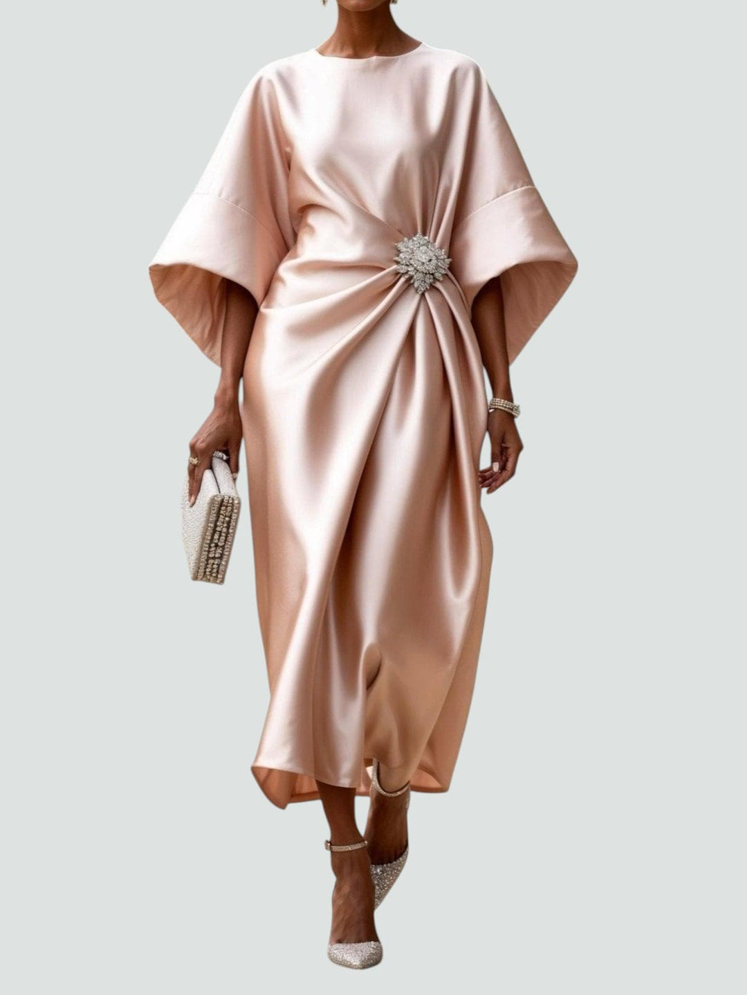 Seraphine | Draped Evening Dress