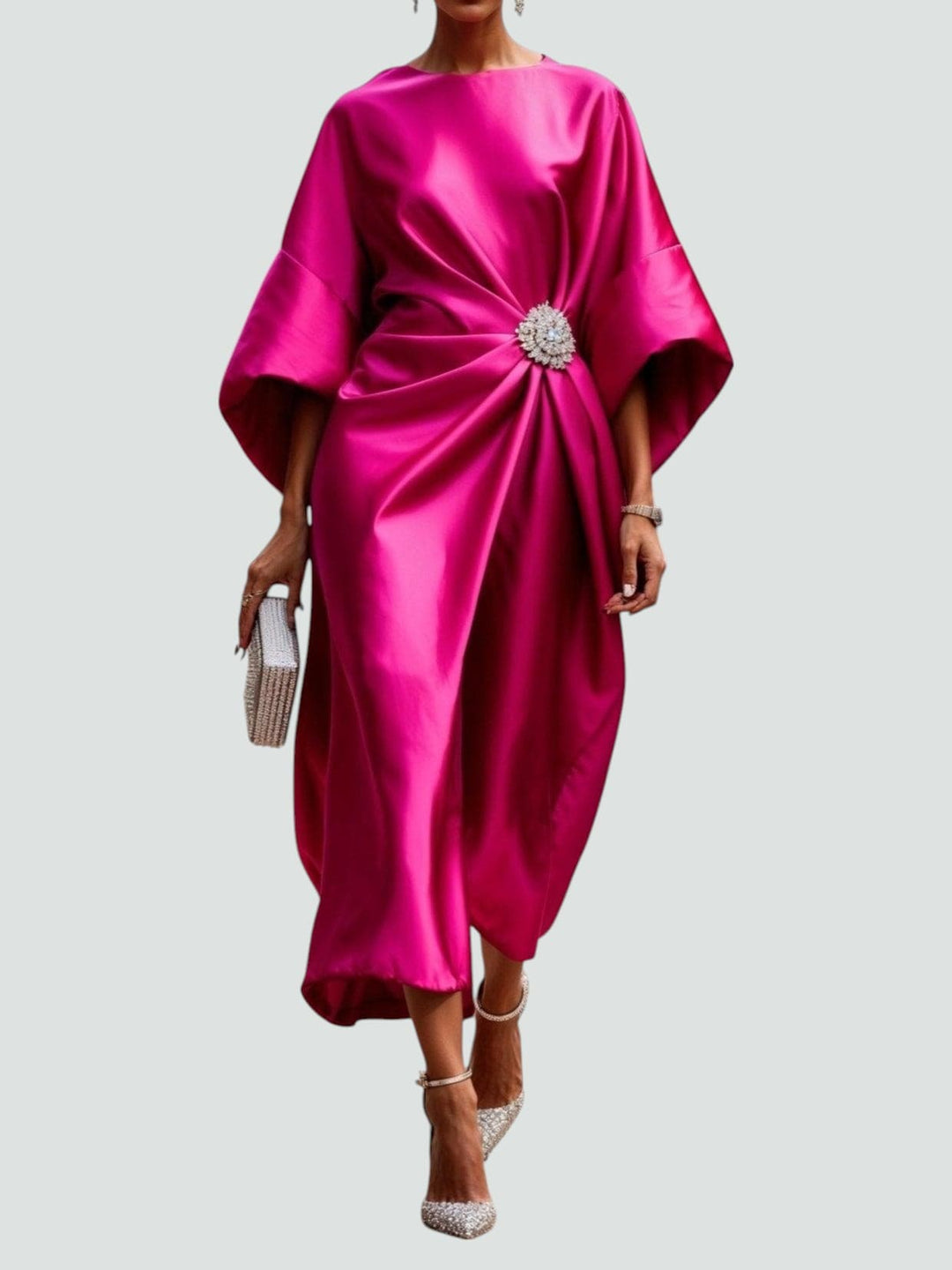 Cressida | Draped Evening Dress