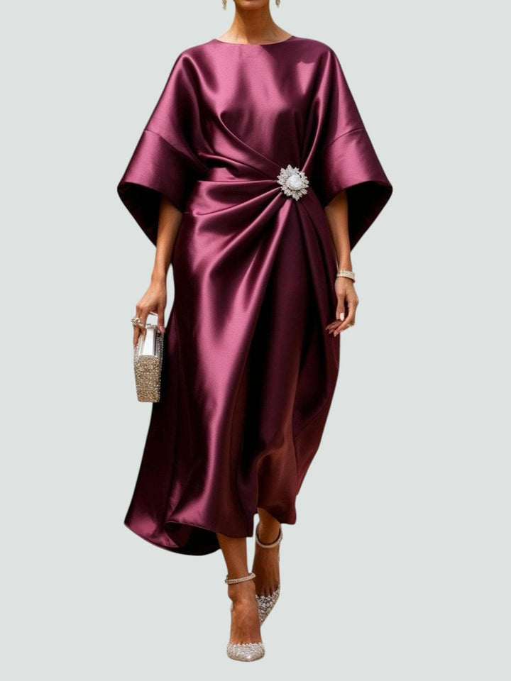 Cressida | Draped Evening Dress