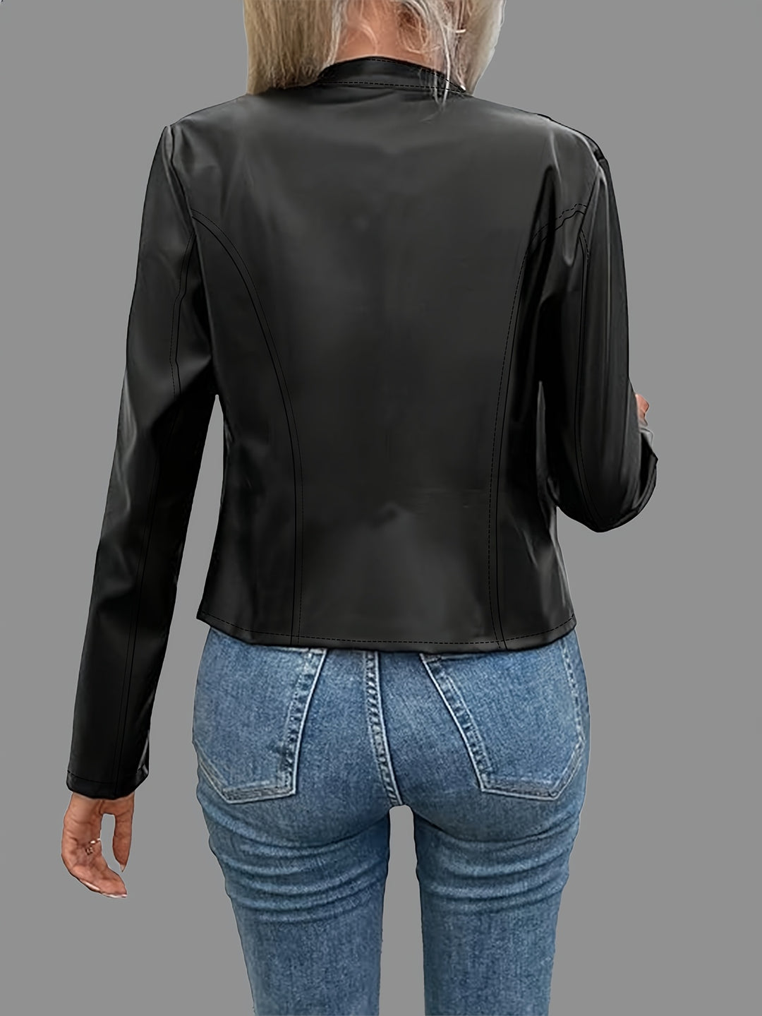 Louisa | Sleek Zip-Front Jacket