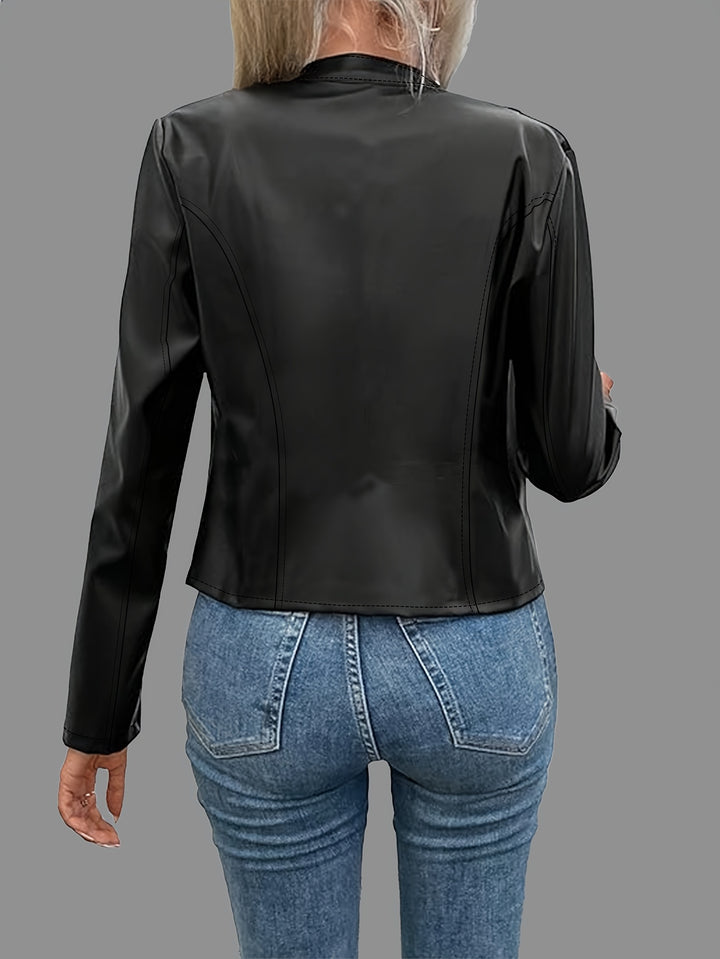 Louisa | Sleek Zip-Front Jacket