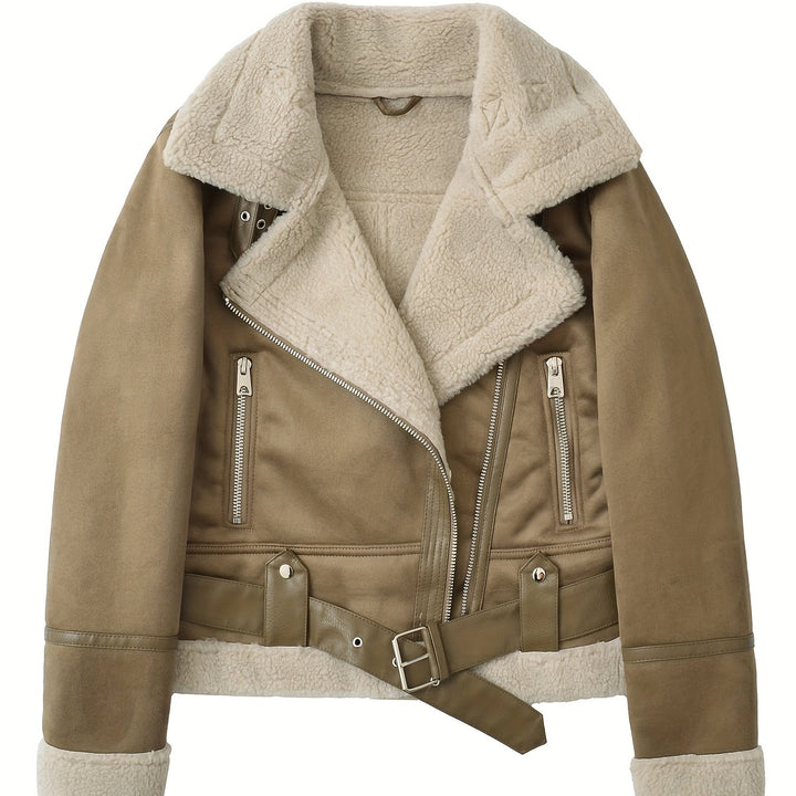 Florence | Belted Aviator Jacket