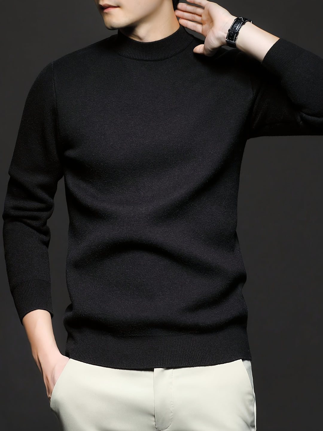 Leopold | Refined High-Neck Sweater