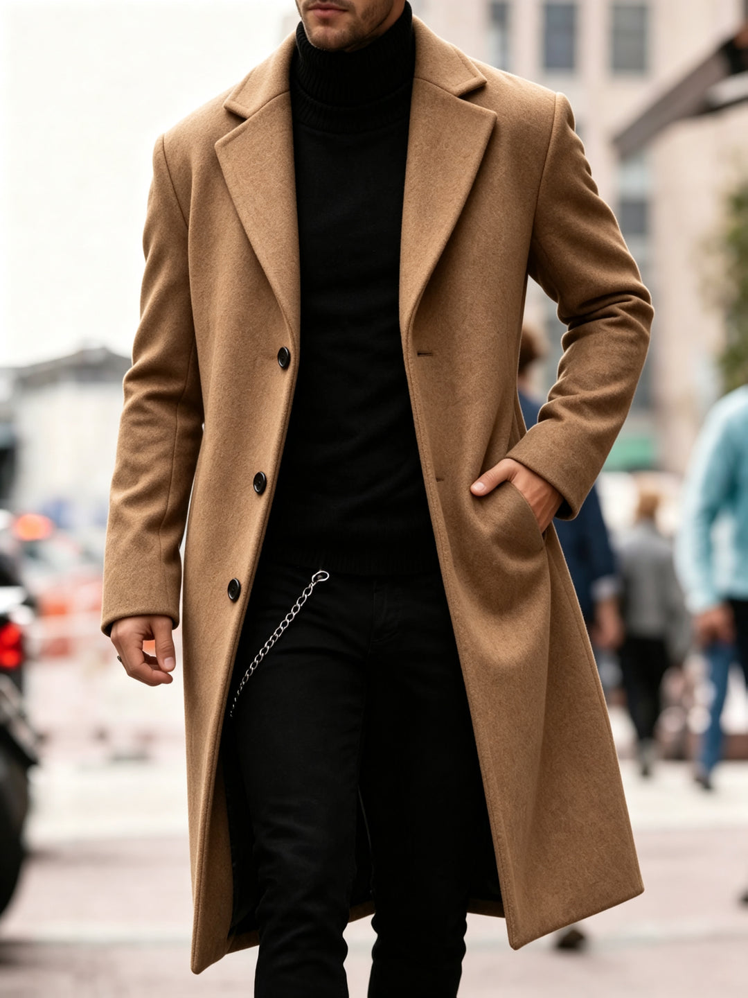 Callahan | Refined Longline Overcoat