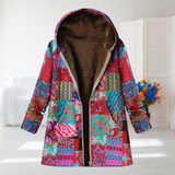 Octavia | Cozy Hooded Mid-Season Coat
