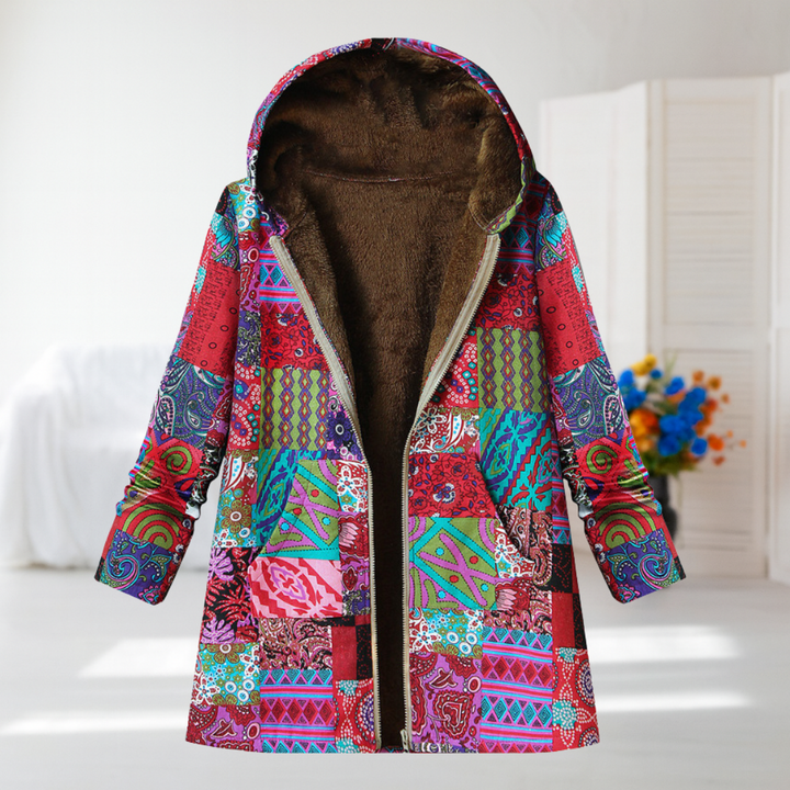 Octavia | Cozy Hooded Mid-Season Coat