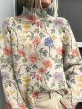 Susanna | Blossom Turtleneck Sweater